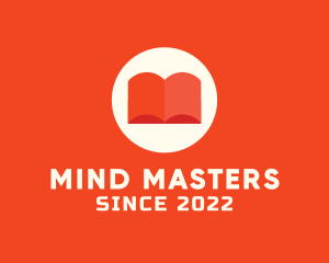 Knowledge - Orange Learning Book logo design