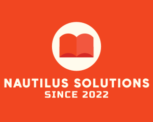 Orange Learning Book logo design