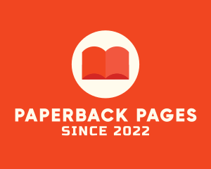Bookstore - Orange Learning Book logo design