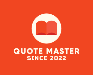 Orange Learning Book logo design