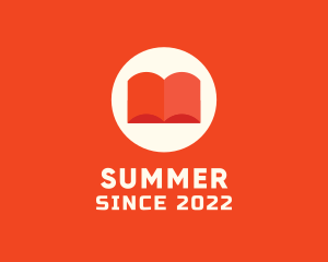 Orange Learning Book logo design