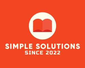 Orange Learning Book logo design