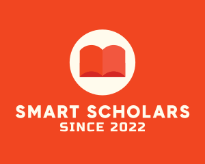 Tutoring - Orange Learning Book logo design