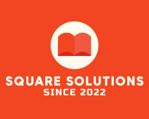 Orange Learning Book logo design