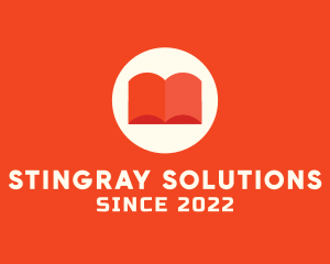 Orange Learning Book logo design