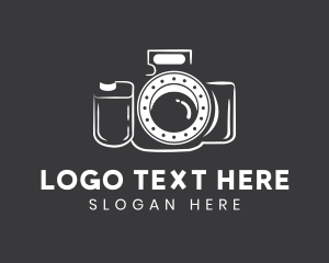 Cinematography - Digital Camera Lens logo design