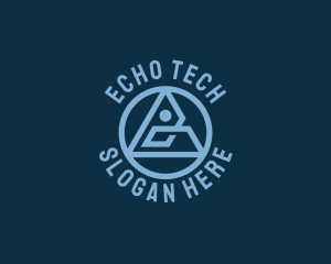 Abstract Tech Symbol logo design