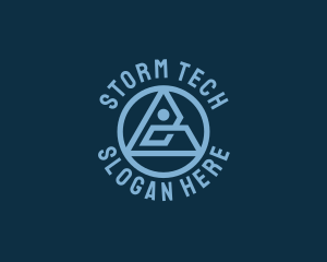 Generic Tech Company logo design