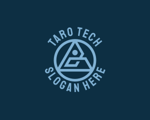 Abstract Tech Symbol logo design