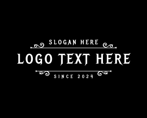 Classic Gothic Business logo design