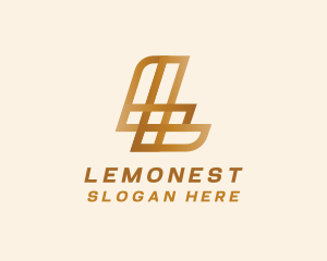 Elegant Gradient Business Letter L Logo