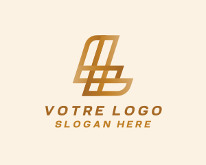 Elegant Gradient Business Letter L Logo