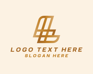 Elegant Gradient Business Letter L Logo