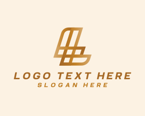 Modern - Elegant Gradient Business Letter L logo design