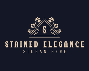 Elegant Floral Leaf logo design