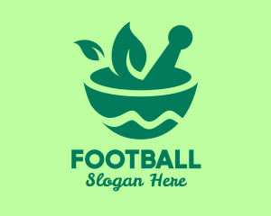 Leaf Mortar & Pestle Logo