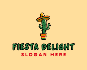 Fiesta - Mexican Desert Cactus logo design