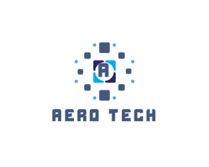 Tile Tech Pixel logo design