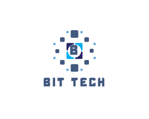 Tile Tech Pixel logo design