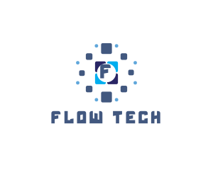 Tile Tech Pixel logo design