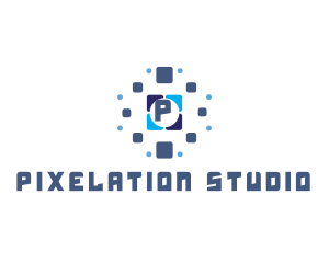 Tile Tech Pixel logo design