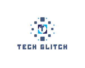 Tile Tech Pixel logo design