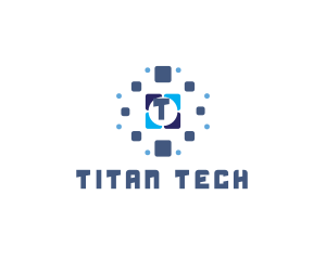 Tile Tech Pixel logo design