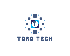 Tile Tech Pixel logo design