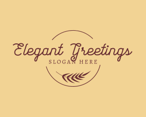 Premium Elegant Handwritten logo design