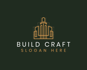 Construction Building Architecture logo design