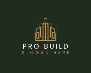 Construction Building Architecture logo design