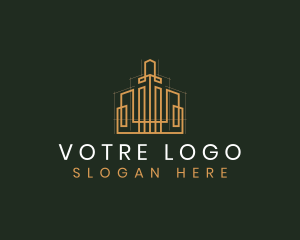 Architect - Construction Building Architecture logo design