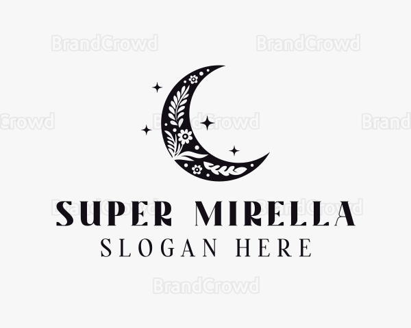 Floral Moon Garden Logo