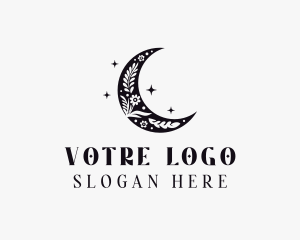 Floral Moon Garden Logo