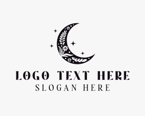 Floral Moon Garden Logo