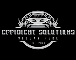 Automotive Vehicle Garage Logo