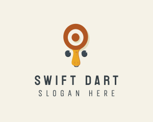 Dart - Table Tennis Face logo design