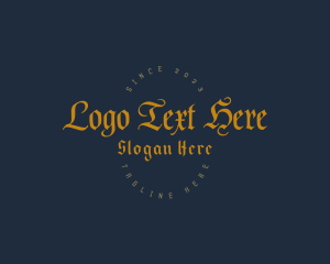 Tattoo Artist - Gothic Urban Company logo design