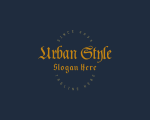 Urban - Gothic Urban Company logo design