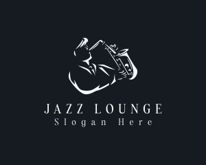 Jazz - Jazz Saxophone Musician logo design