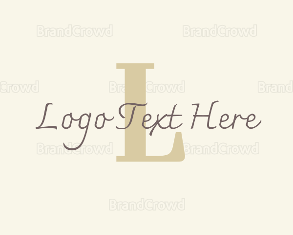 Elegant Fashion Boutique Logo