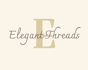 Elegant Fashion Boutique logo design