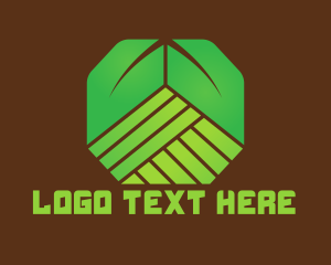 Field - Green Leaf Farm logo design