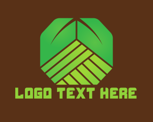 Green Leaf Farm logo design