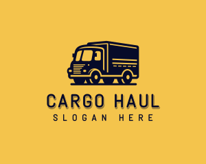 Cargo Delivery Truck logo design