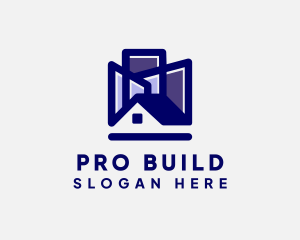 House Building Realtor logo design