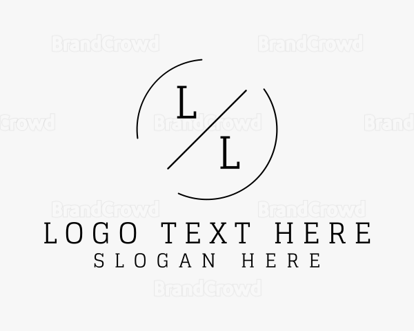 Business Consulting Letter Logo