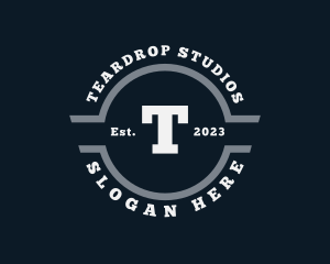 Hipster Studio Badge logo design