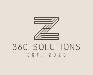 Minimal Tech Letter Z  logo design