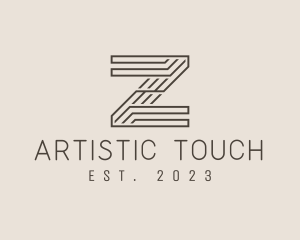 Minimal Tech Letter Z  logo design